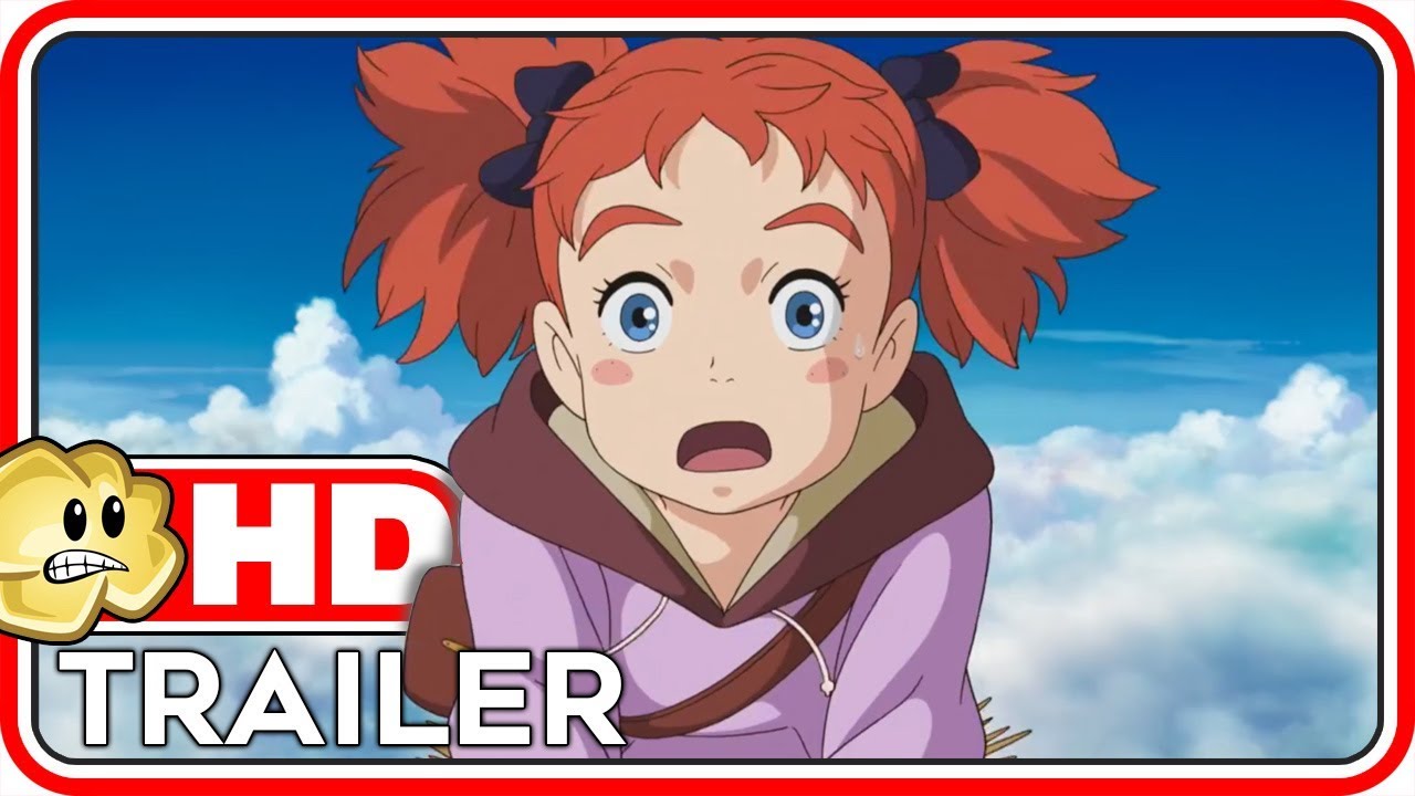 Mary and the Witch's Flower Official Trailer HD (2018) | Kate Winslet | Anime Movie