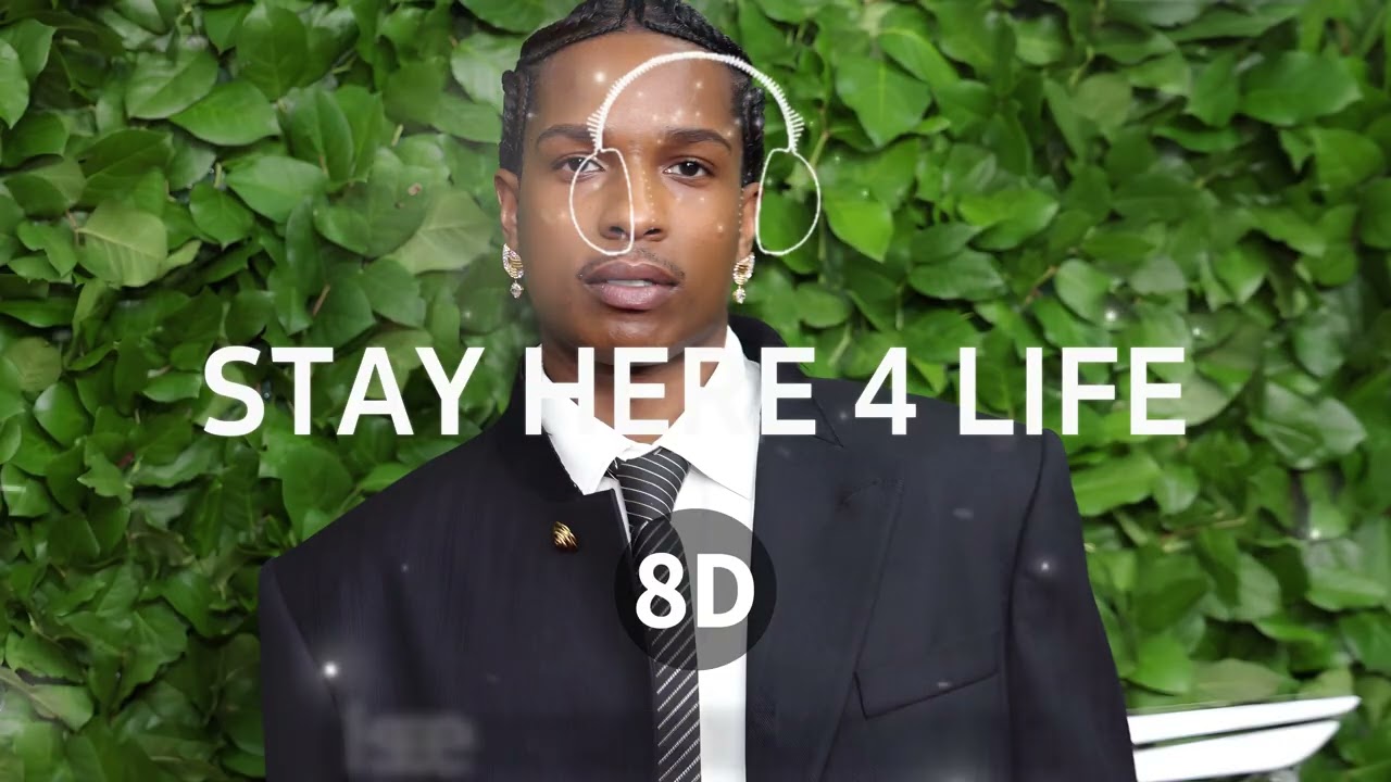 A$AP Rocky - STAY HERE 4 LIFE | 8D音乐