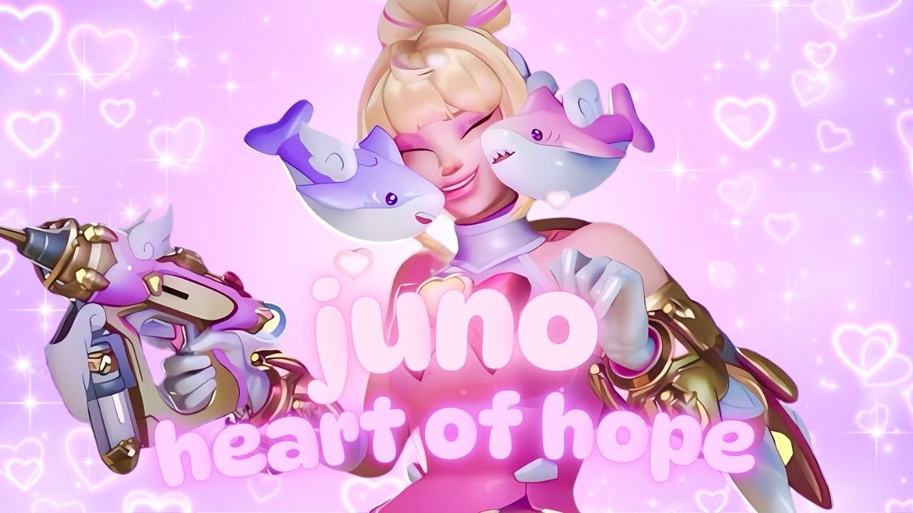 ♡ NEW juno mythic skin is here!! ♡ juno gameplay 🎀 season 16 🎀 ow2
