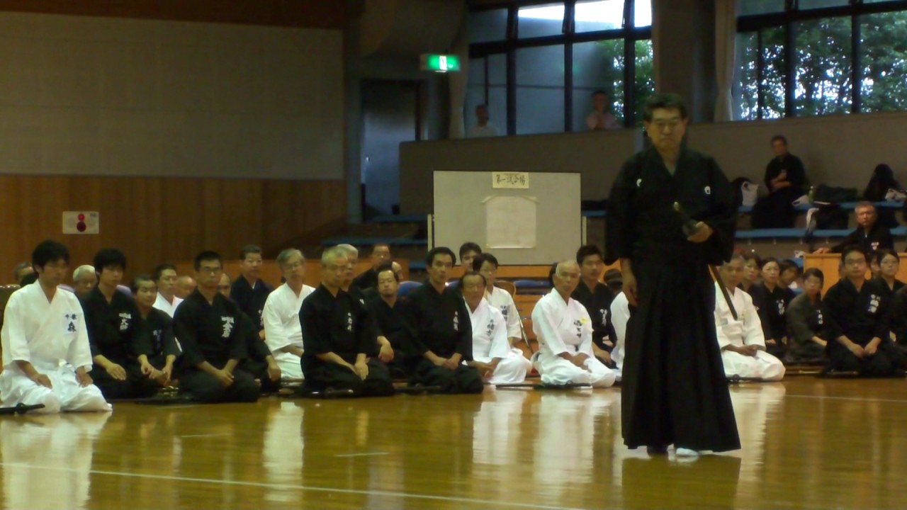 平成22(2010)年9月23日 千葉県居合道大会 立身流第22代宗家演武