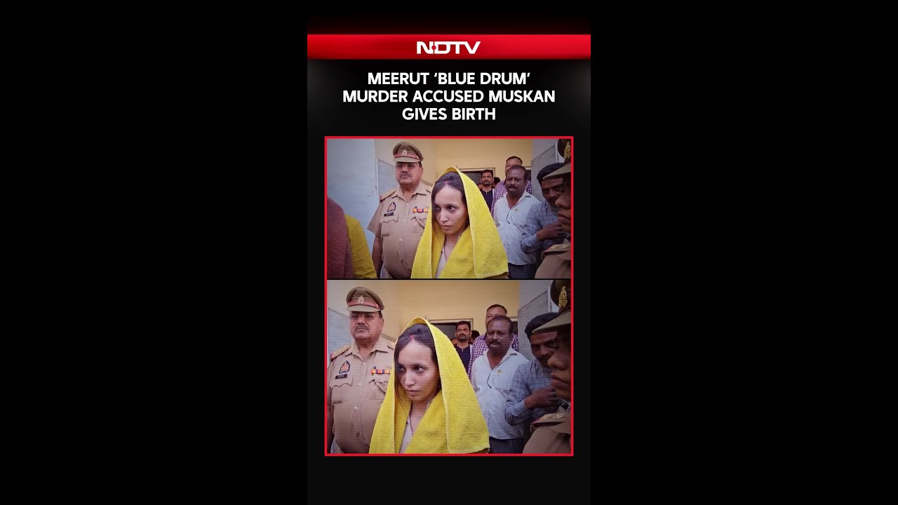 Meerut Murder Case | Meerut 'Blue Drum' Murder Accused Muskan Gives Birth To Baby Girl