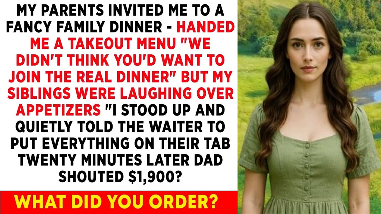 Mocked at dinner, she exposed her family—and canceled their cruise.