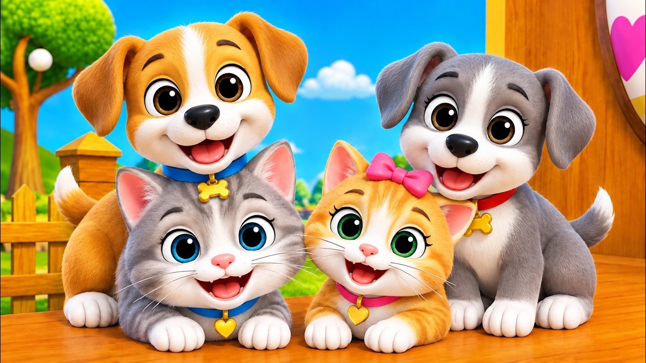 Meow Meow Billi Karti | Hindi Rhyme For Kids | म्याऊ म्याऊ | Balgeet In Hindi |