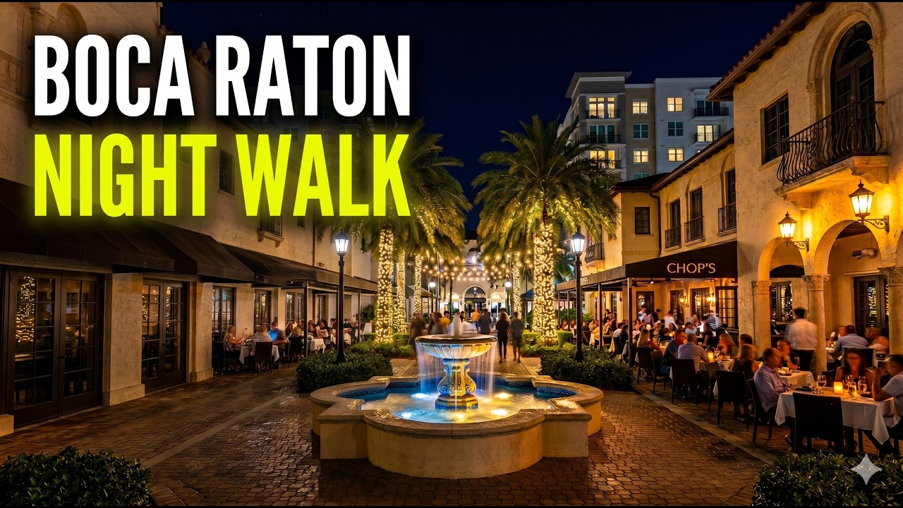 INSIDE Royal Palm Plaza — Boca Raton’s Most Stunning WALK!