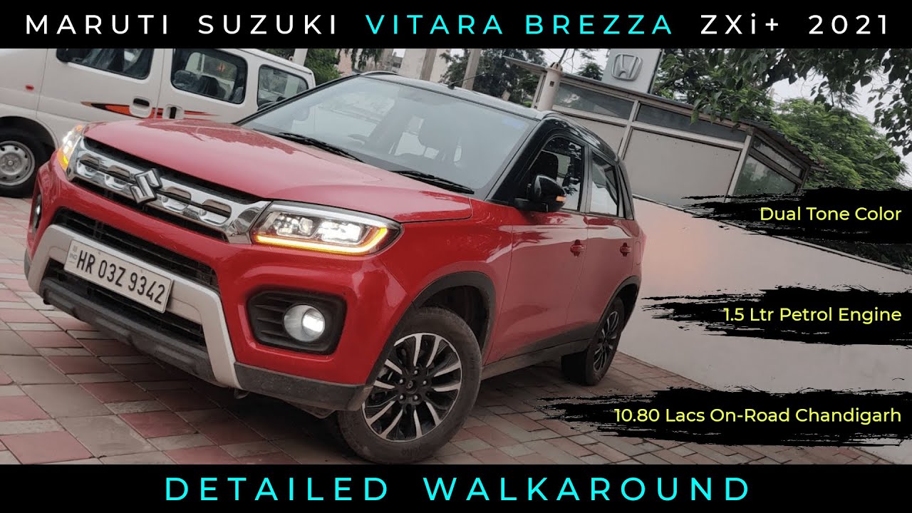 Maruti Suzuki Vitara Brezza | ZXi+ Petrol MT | ₹10.80Lacs On-Road | Detailed Walkaround | Wahoo