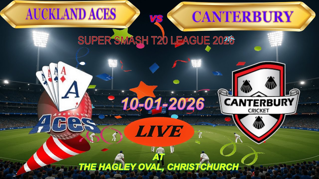 Auckland Aces vs Canterbury Kings 15th Match 