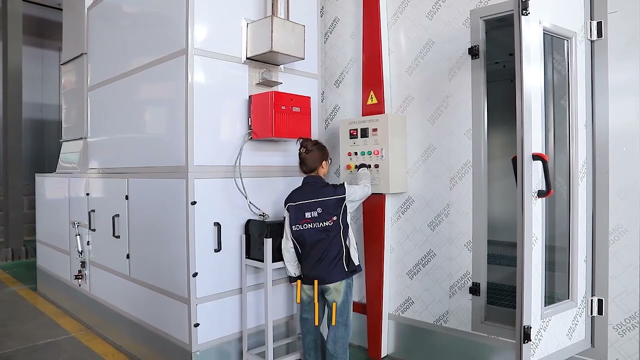 professional spray booth paint booth with diesel heating system since 2000 whatsapp:0086-13589005743