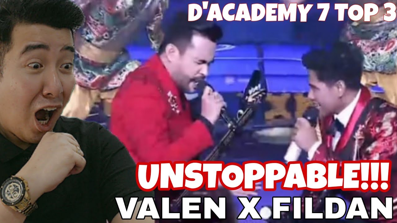 ВАЛЕН ( Памекасан ) Х ФИЛДАН - ГЕРУА Х КОИ МИЛ ГАЯ | Д'Академия 7 Топ 3 | РЕАКЦИЯ
