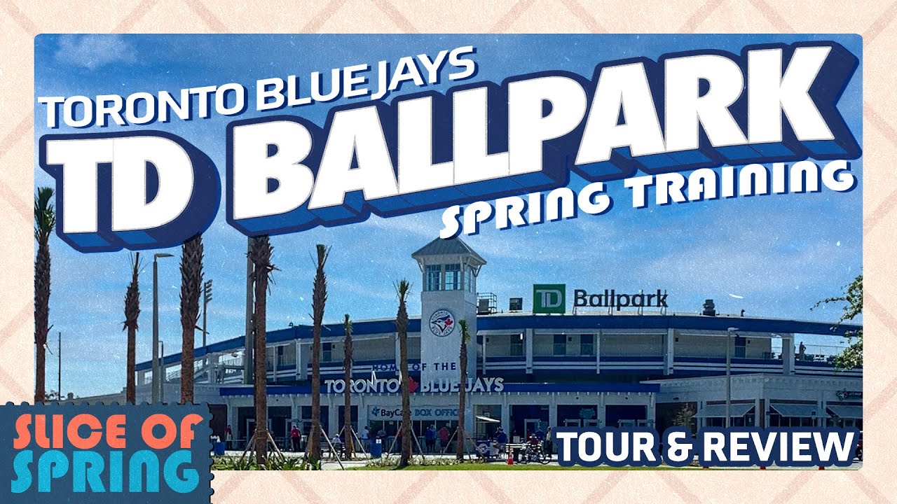 BLUE JAYS SPRING TRAINING at TD Ballpark | Stadium Tour & Food Review