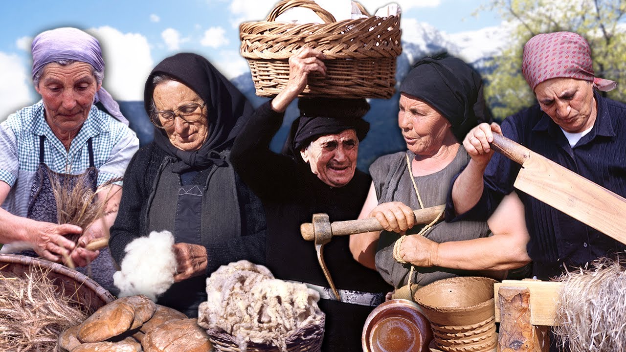 Сельские женщины: невидимый (и фундаментальный) двигатель семейной экономики прошлых лет