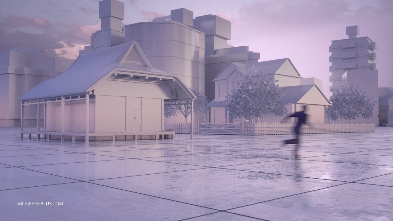 Tutorial No.30 : Rendering a fantasy environment using Arnold For Cinema 4d