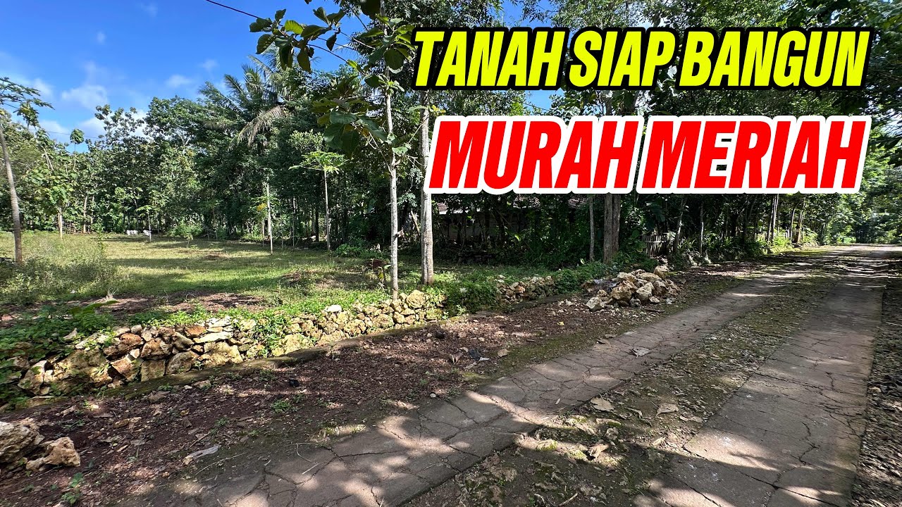 TERJUAL❌Tanah siap bangun bisa sumur