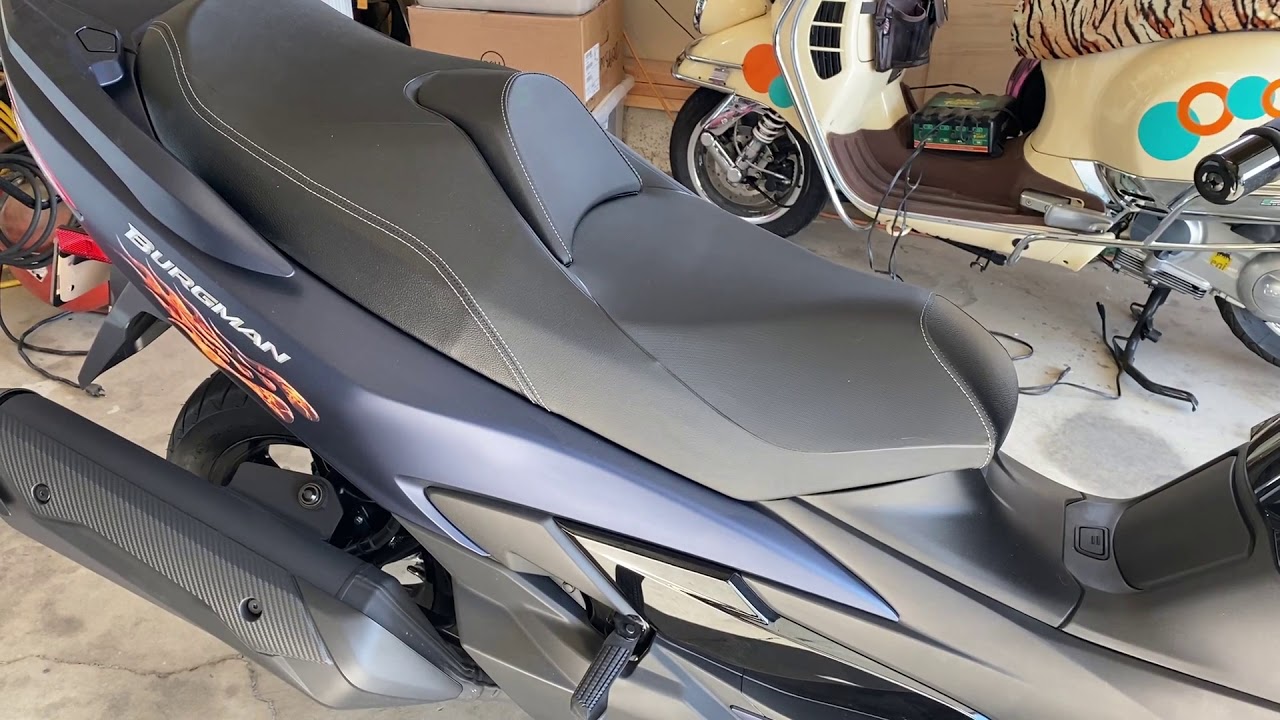 Researching and purchasing a new Suzuki Burgman 400 Maxi Scooter