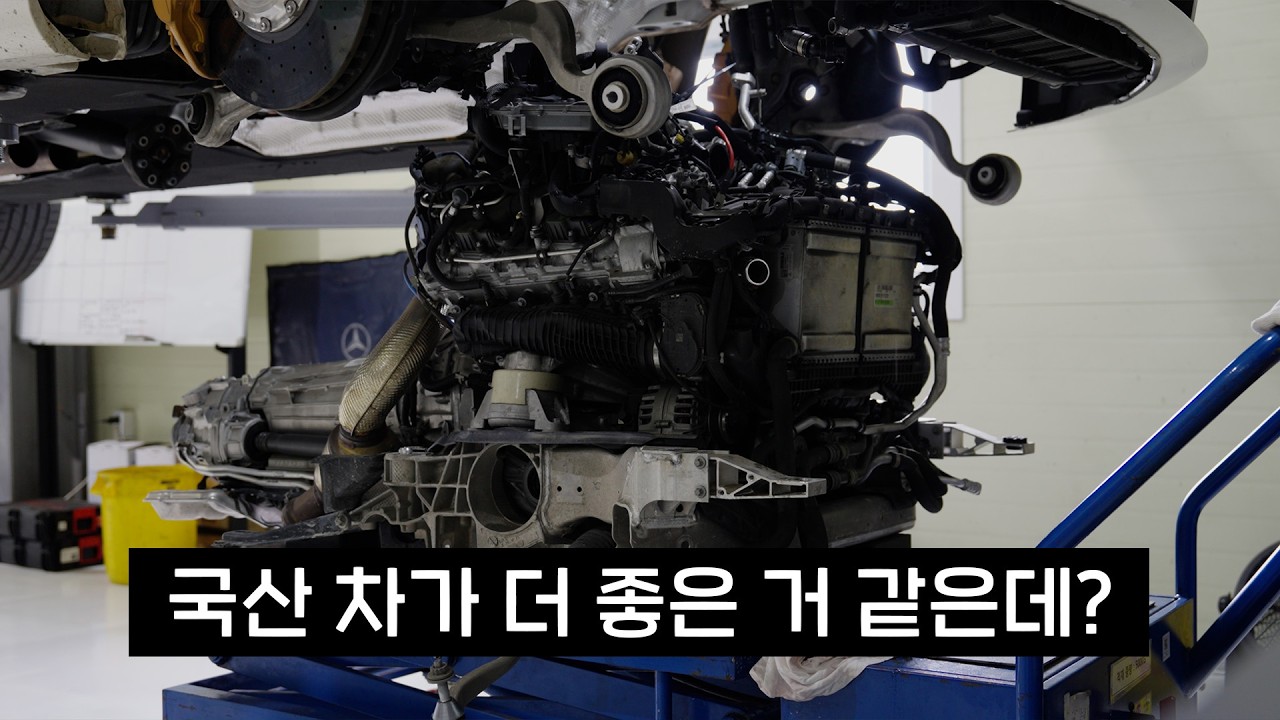 60,000 km 만에 엔진 트러블이 생긴 S63 AMG