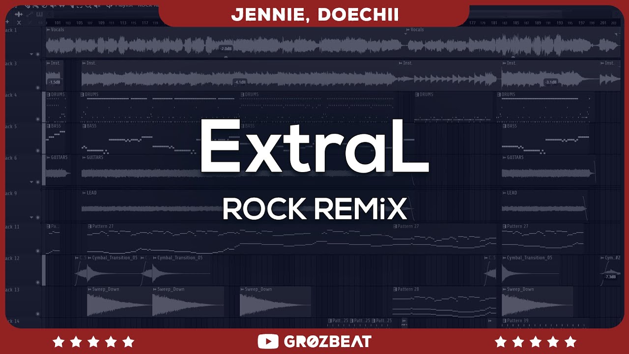 JENNIE & Doechii - ExtraL // ROCK REMiX