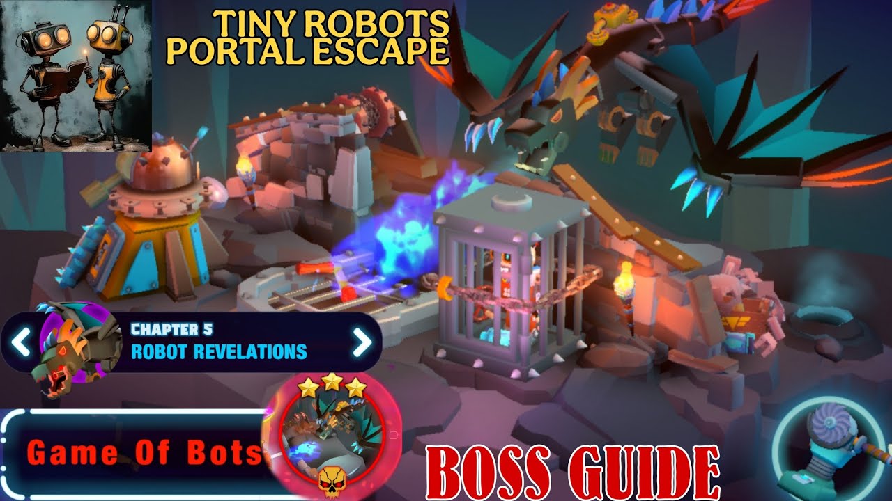 Tiny Robots Portal Escape Chapter 5 Robot Revelations - Game of Bots