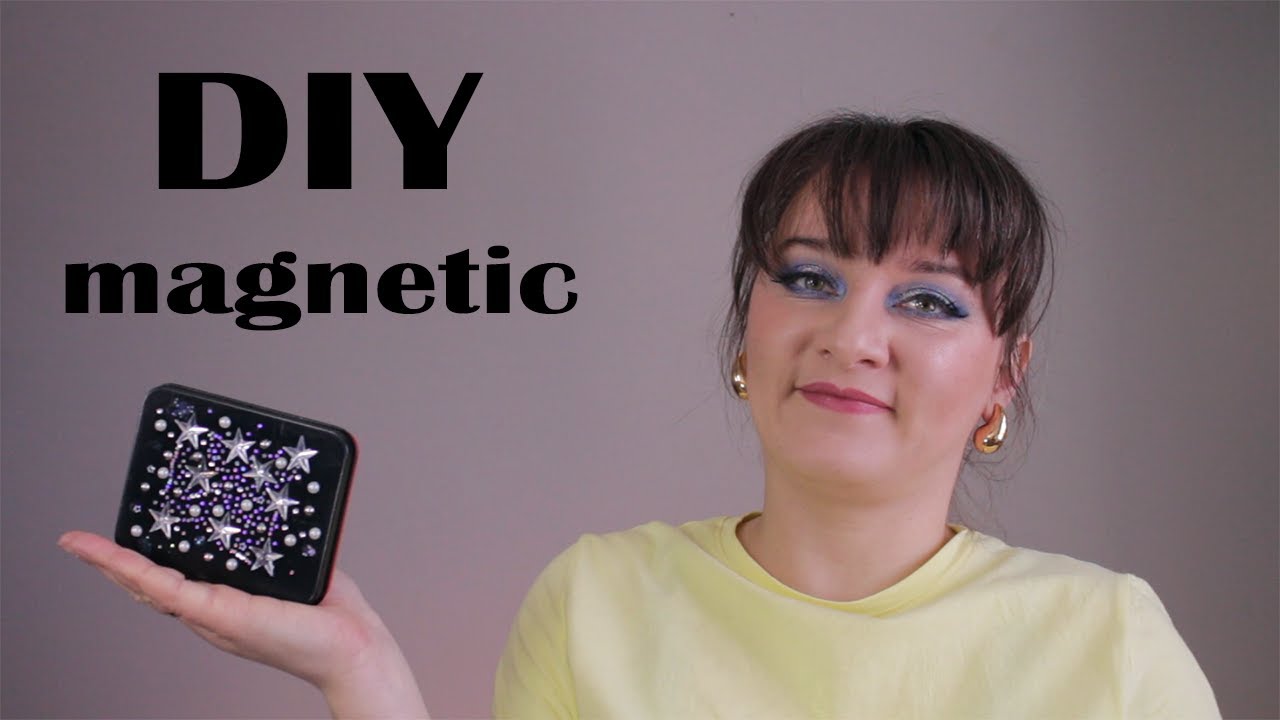 DIY Magnetic palette under 6 CAD ! EASY|CHEAP|EFFICIENT
