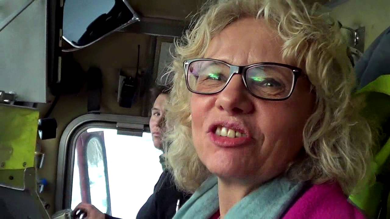 Norsk Jernbanemuseums stålvogntog på Nordlandsbanen januar 2016