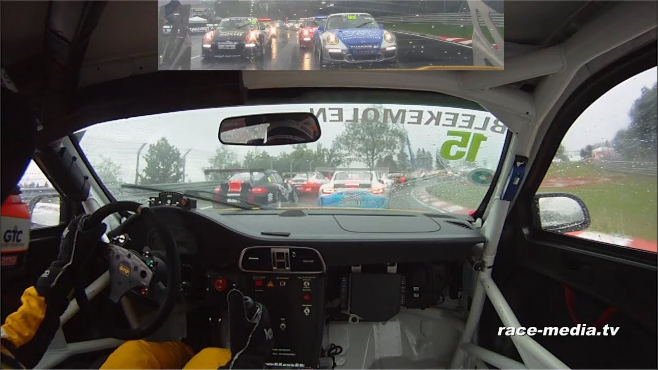 Porsche 997 GT3 Cup Carrera World Cup 2011 Nürburgring Nordschleife Bleekemolen Onboard Motorsport