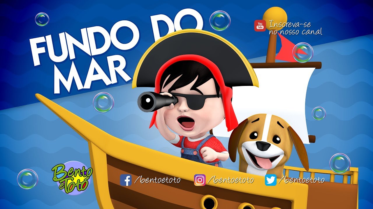 Bento e Tot&oacute; - Fundo do Mar (Desenho Infantil)