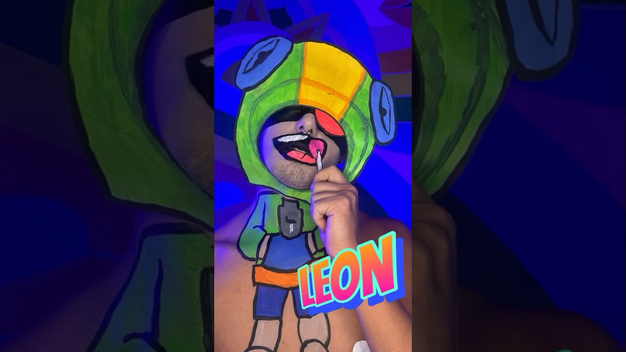 Leon ✨ Brawl Stars  #leon #brawlstars #coloridinho #makeup