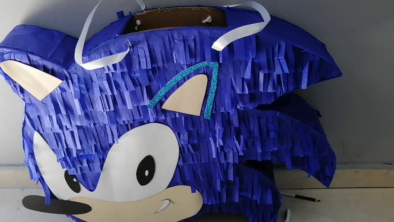 IDEAS/HERMOSA PIÑATA DE SONIC
