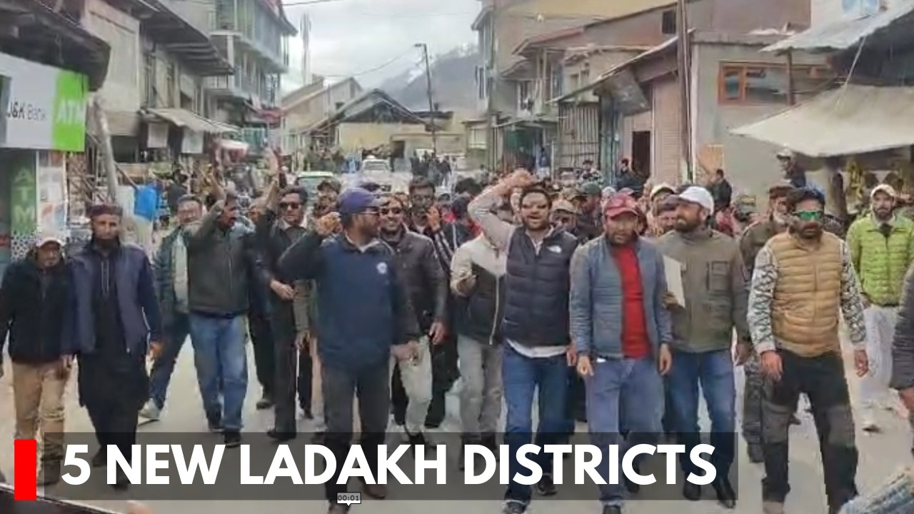 Drass, Kargil Residents Welcome Notification for Creation of 5 New Districts In Ladakh