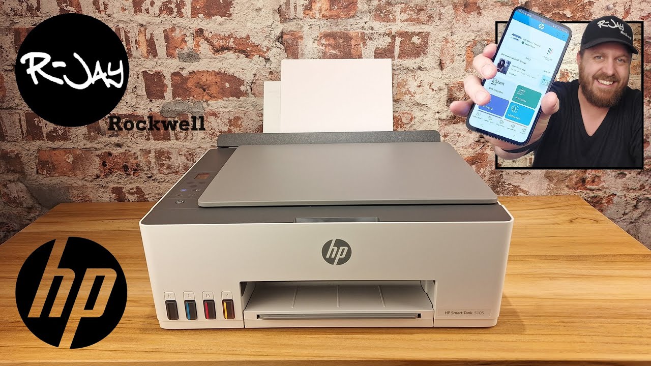 HP Smart Tank 5105 | Easy Setup Tutorial & Unboxing | 2025