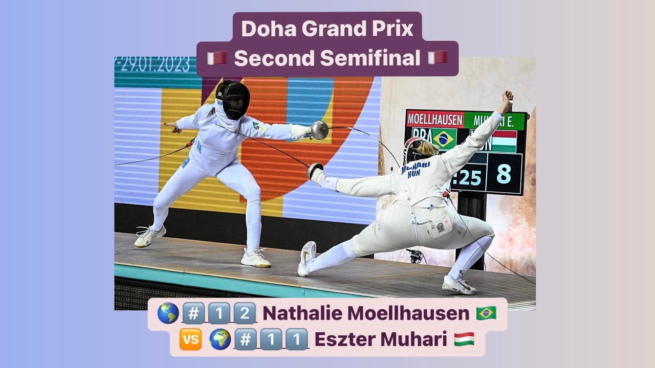 Doha Grand Prix 2023 SWE - L4 - Nathalie Moelhaussen BRA v Eszter Muhari HUN