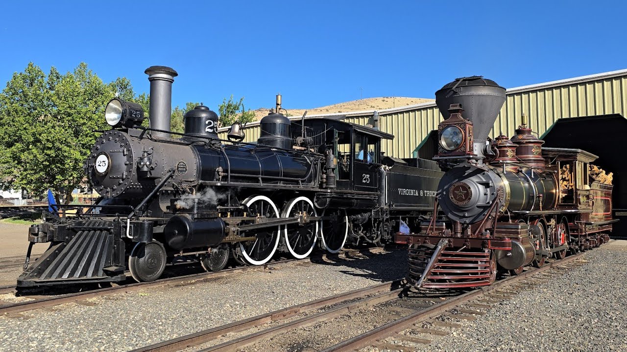Star Spangled Steam Up - Steam Locomotives, Nevada State Railroad Museum Part 1