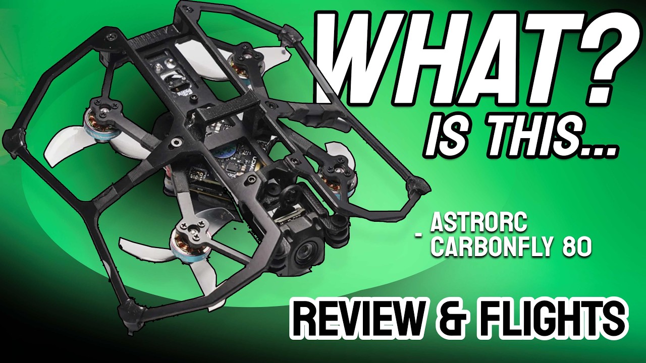 ЧТО ЭТО??? - AstroRC CarbonFly 80 FPV дрон‼️ 🛸