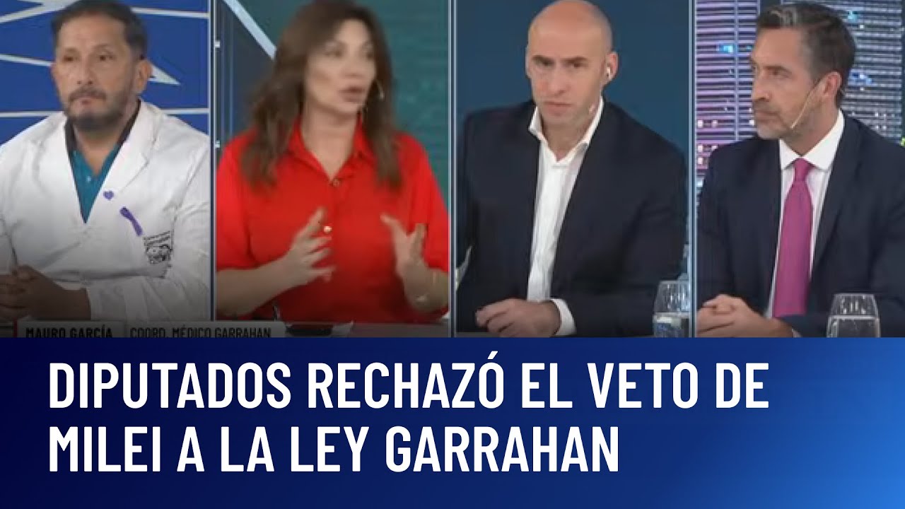 Diputados rechazó los dos vetos de Milei: ley Garrahan y financiamiento universitario
