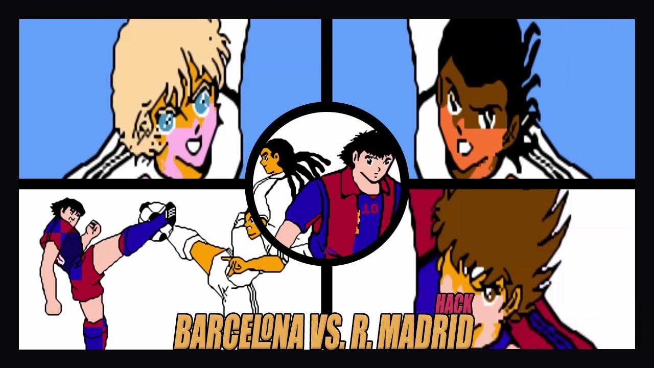 Captain Tsubasa 2: Barcelona vs. Real Madrid (Hack) (by @ElTigre1986) |【NES】