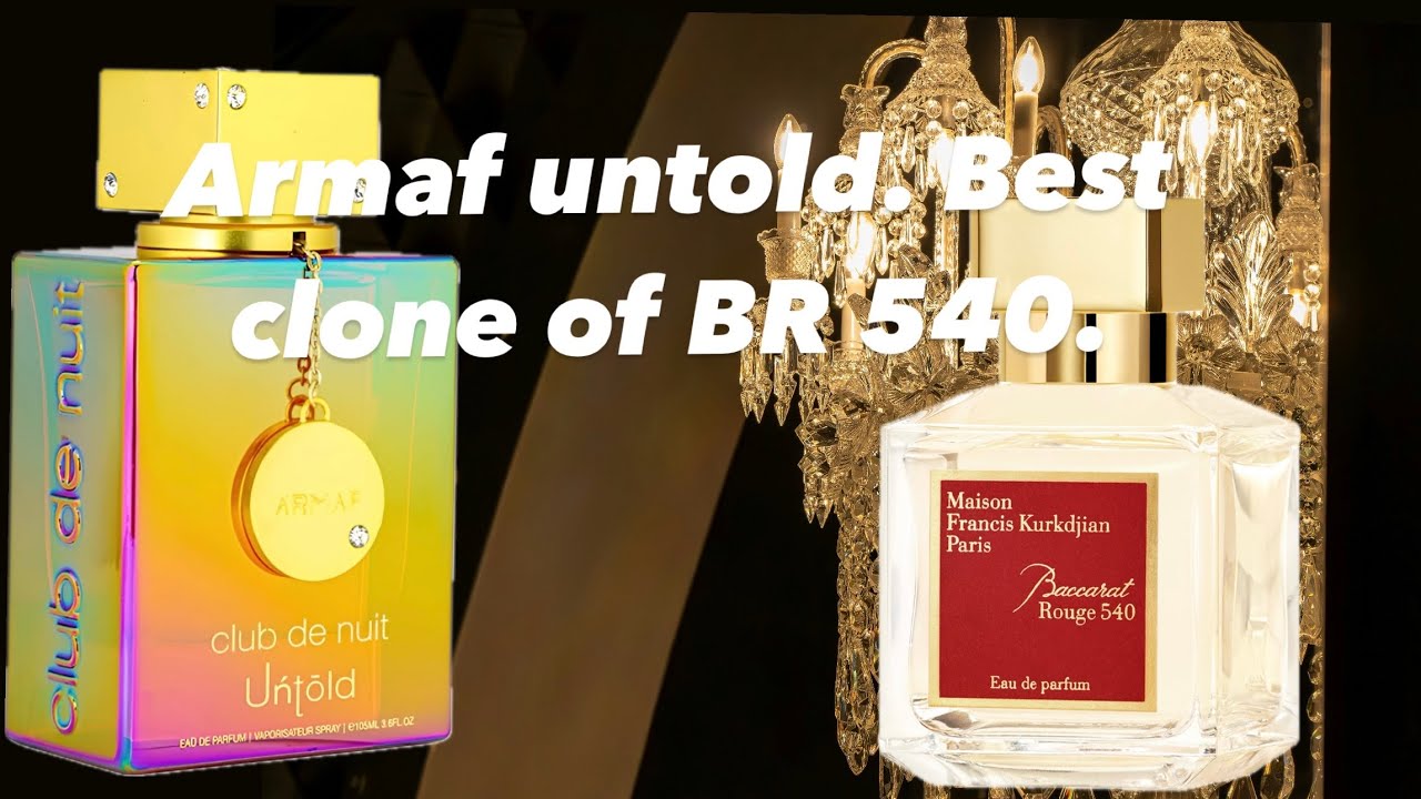 Armaf Club de Nuit untold Malayalam Review . Best BR 540 clone?