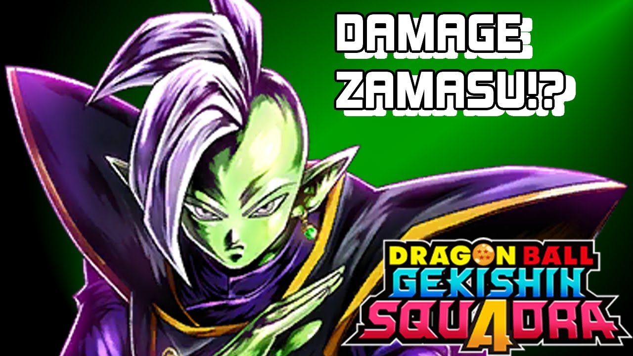 SLEEPER PICK FULL DAMAGE ZAMASU!? | Dragonball Gekishin Squadra |
