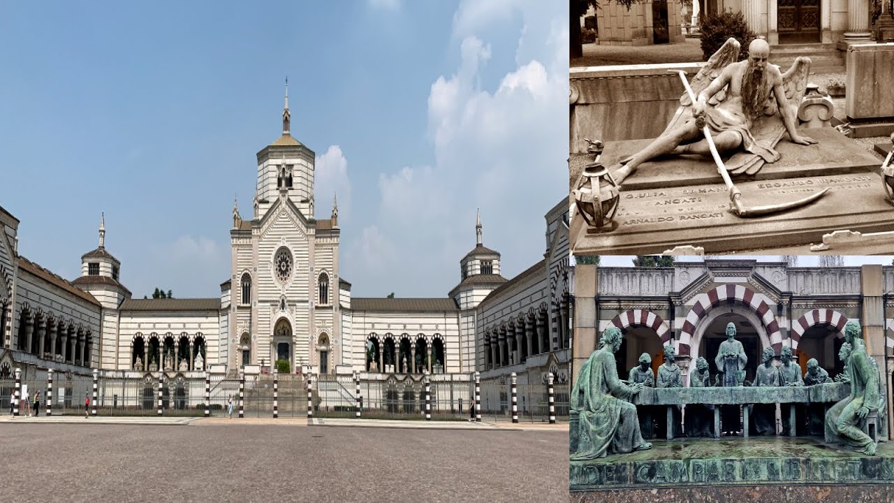 El cementerio más famoso de Italia (Cementerio Monumental de Milán)