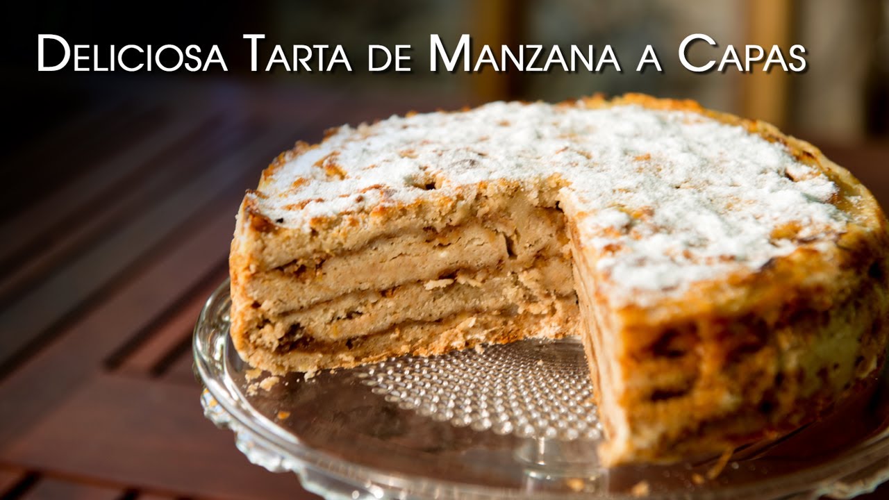 Deliciosa Tarta de Manzana a Capas