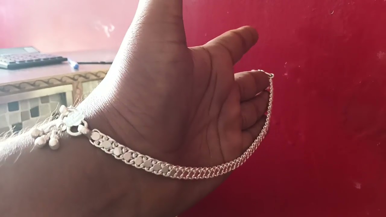 New design ke Chandi ke Payal.#payalcollection #jewellery #silver 