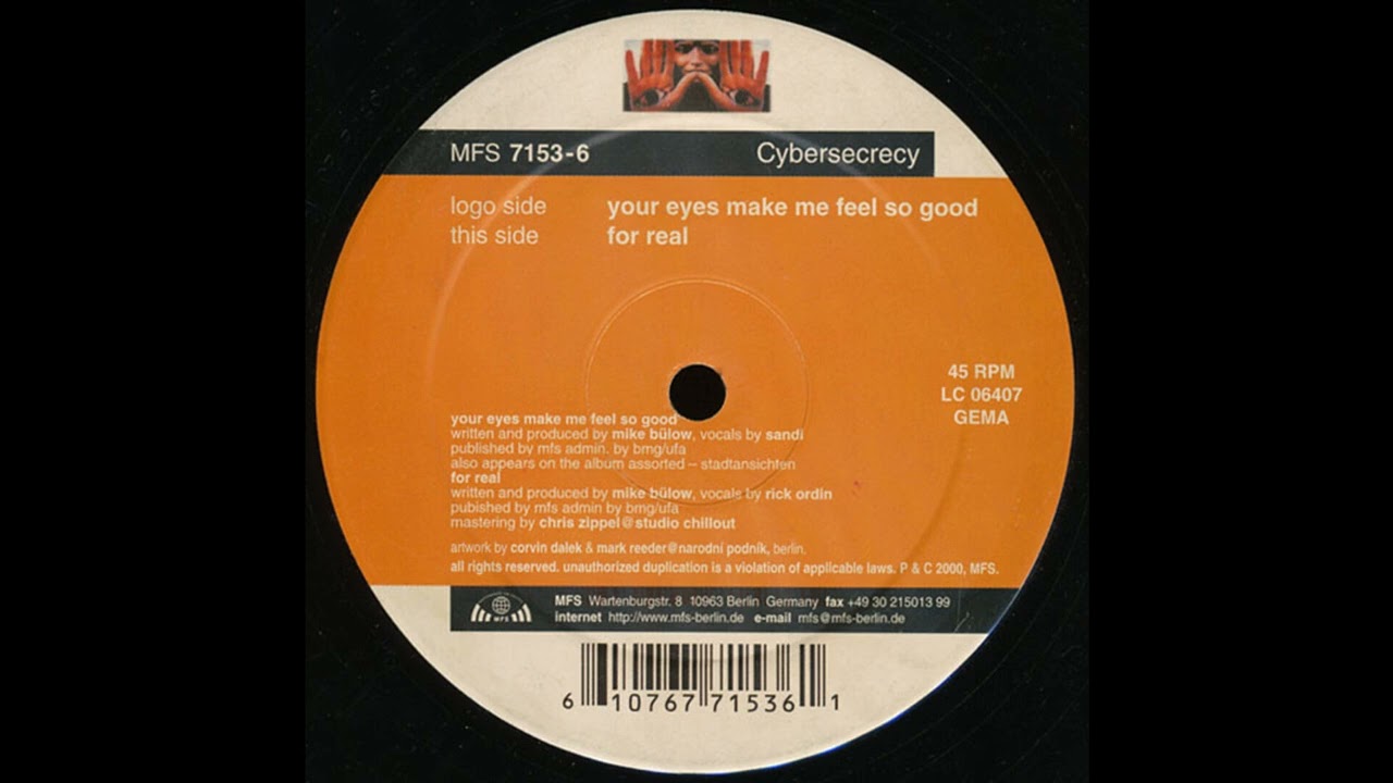 Cybersecrecy – Your Eyes Make Me Feel So Good (2000)