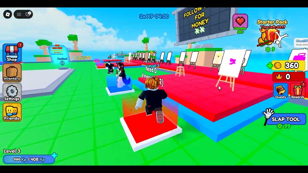 I am drawing people in Roblox