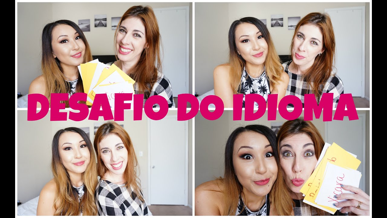 Estrangeiro Falando Português | Try To Speak in Portuguese Desafio do Idioma  donaconsumista