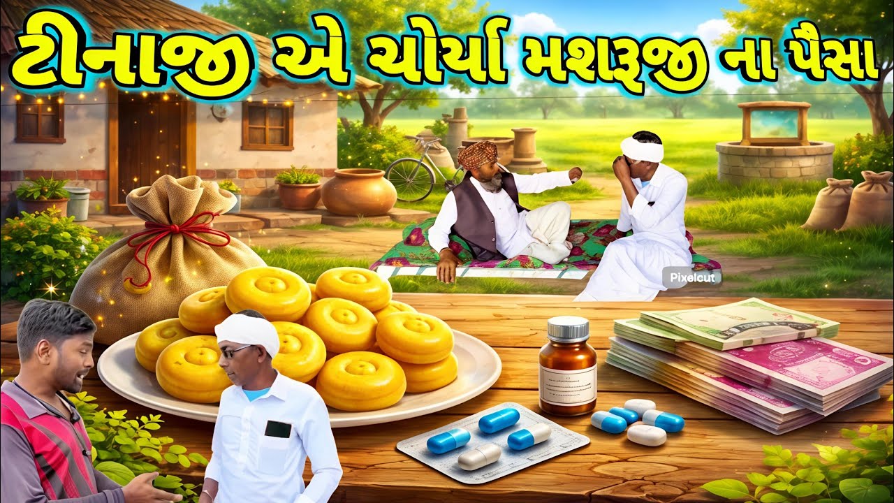 ટીનાજી એ ચોર્યા મશરૂજી ના પૈસા | ટીનાજી ચોર | New Comedy 2026 | Ramadhani Comedy House