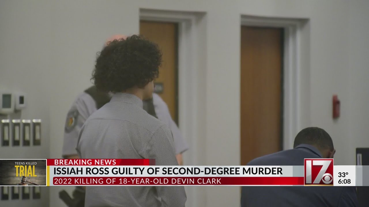 Issiah Ross found guilty of 2nd-degree murder