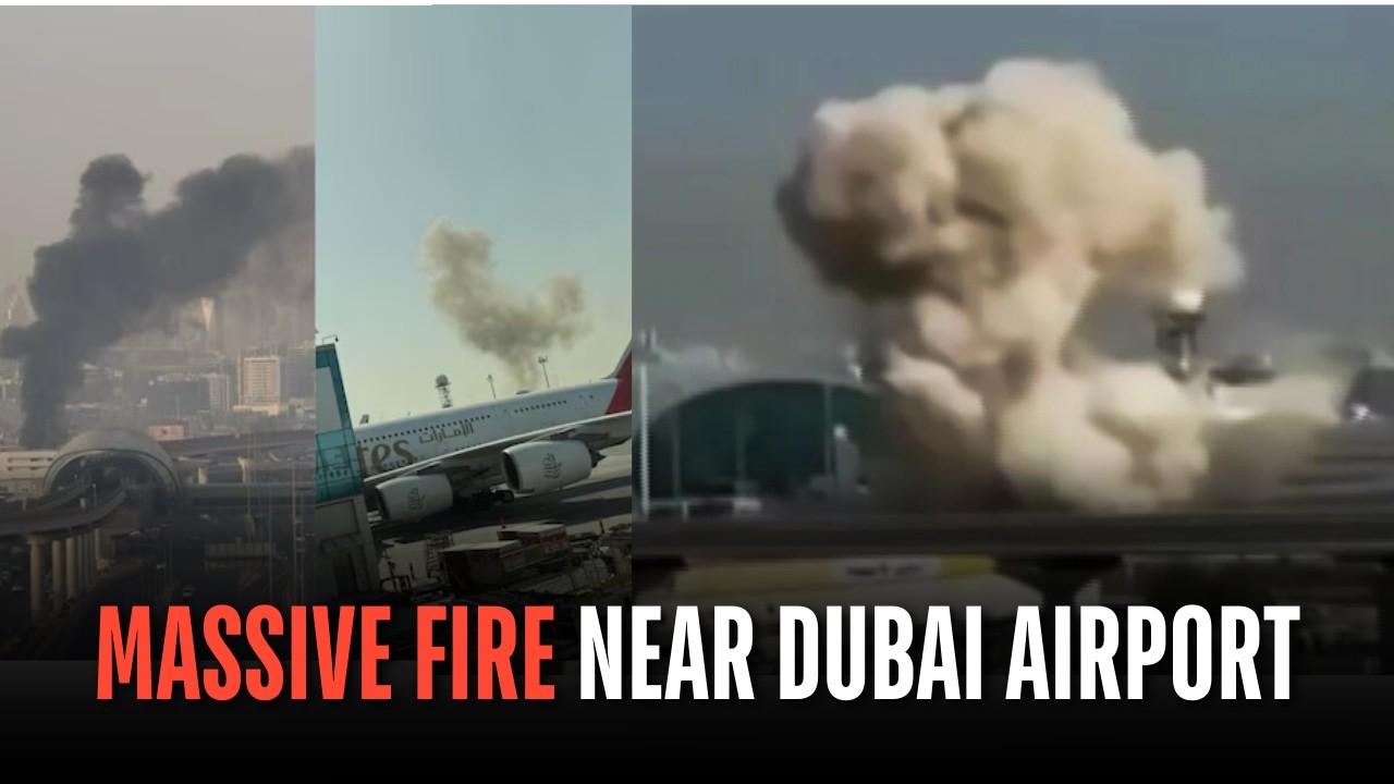 Dubai Attacked Again | Fuel Tank Hit Near Dubai Airport After Suspected Drone Attack