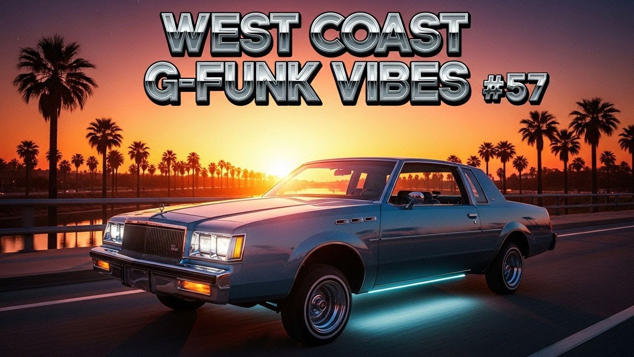 West Coast G-Funk Vibes #57 – Bridge Sunset Coastline Glide | 90s West Coast G-Funk