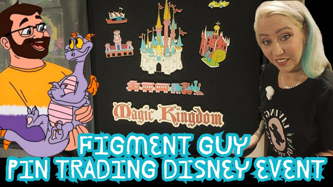 Figment Guy’s Pin Trading Disney Event!