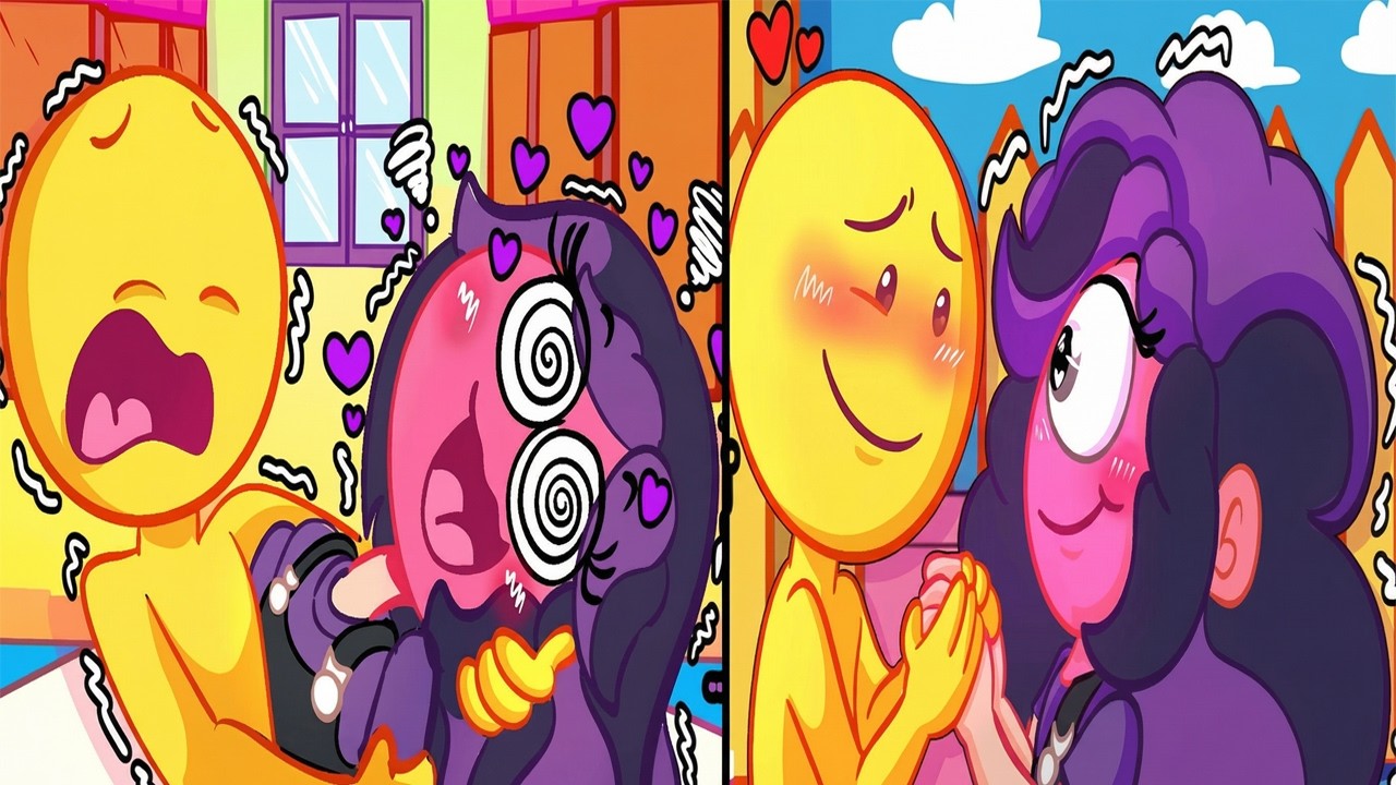 Lilylovebraids x Player When Smiling Critters Fall in Love |  Poppy Playtime Chapter 5 | Comic Dub