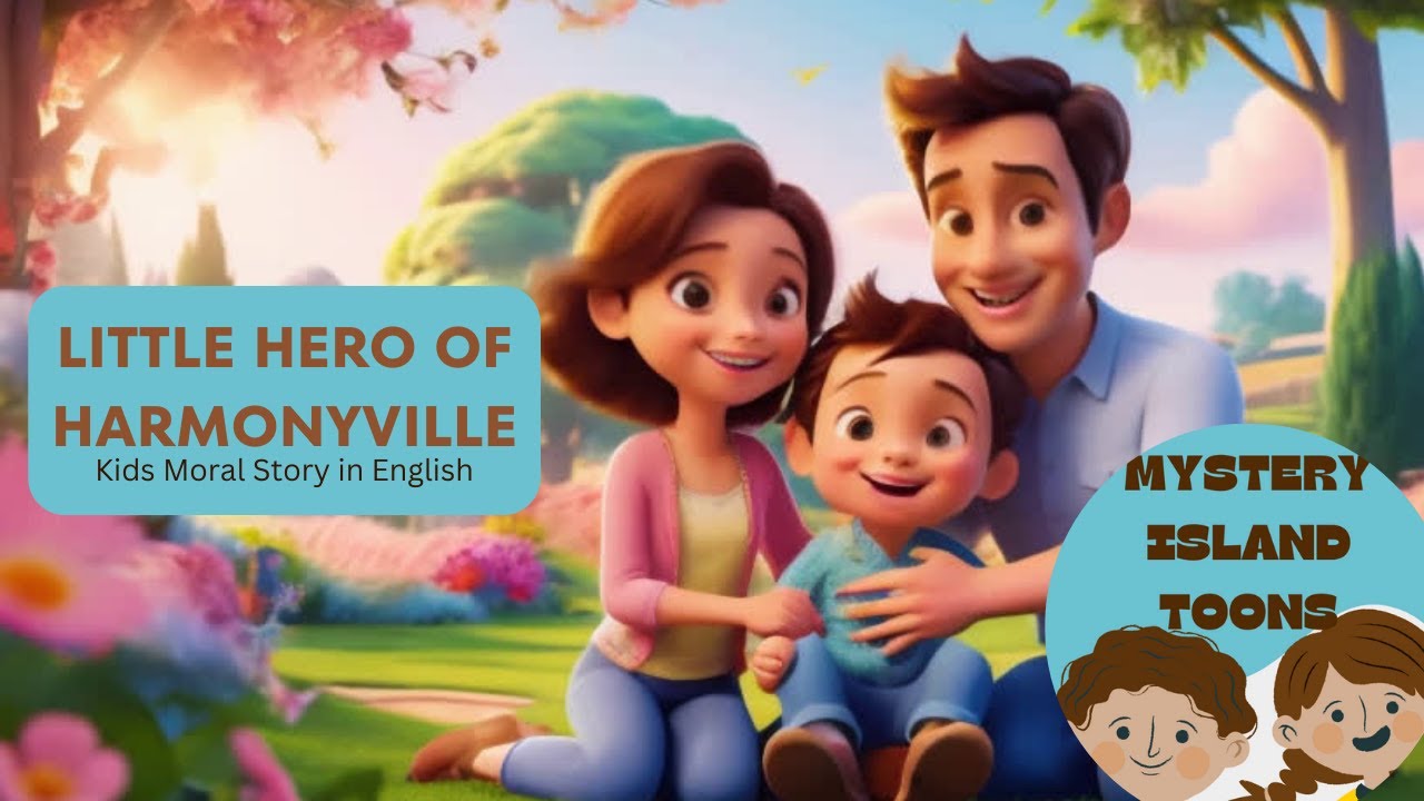 Little Hero of Harmonyville | Moral Story | English Stories | Learning Stories for Kids
