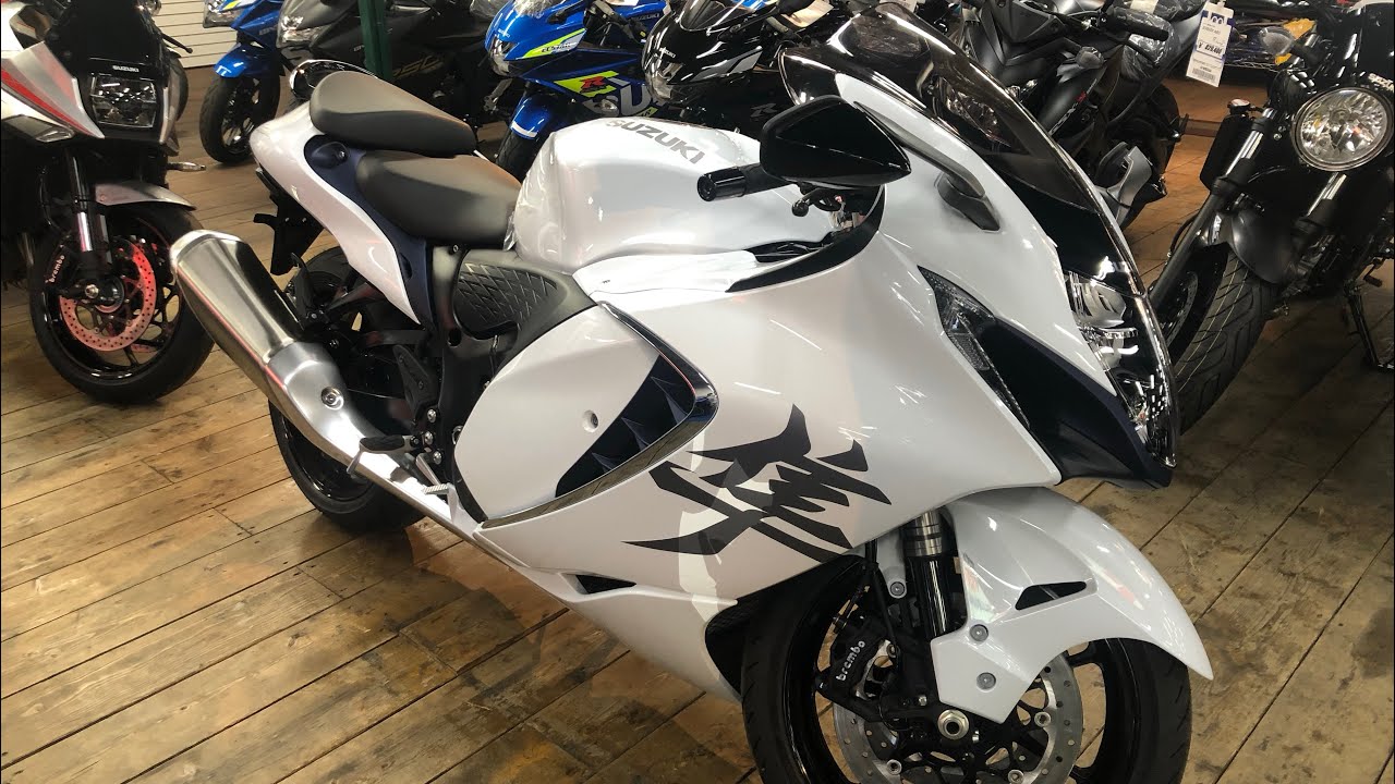 SUZUKI GSX-1300R Hayabusa. 2021. ABS. White. Superbike.