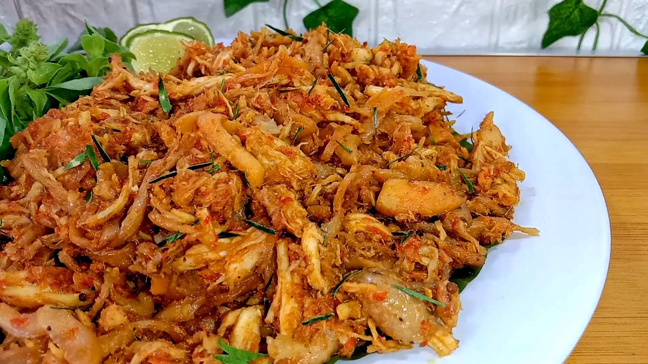 Seriusan⁉️ cobain yuk resep ayam suwir pedas bumbu bali yang seenak ini